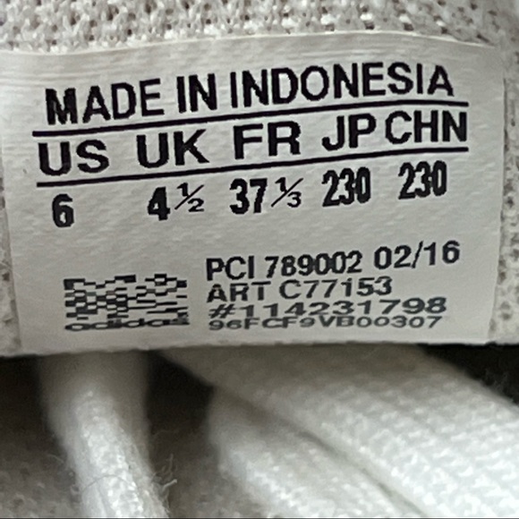 Adidas Super Star white black sneakers shoes - Picture 8 of 8